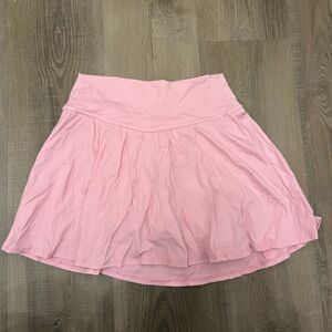 Gilly Hicks Light Pink Skater Skirt